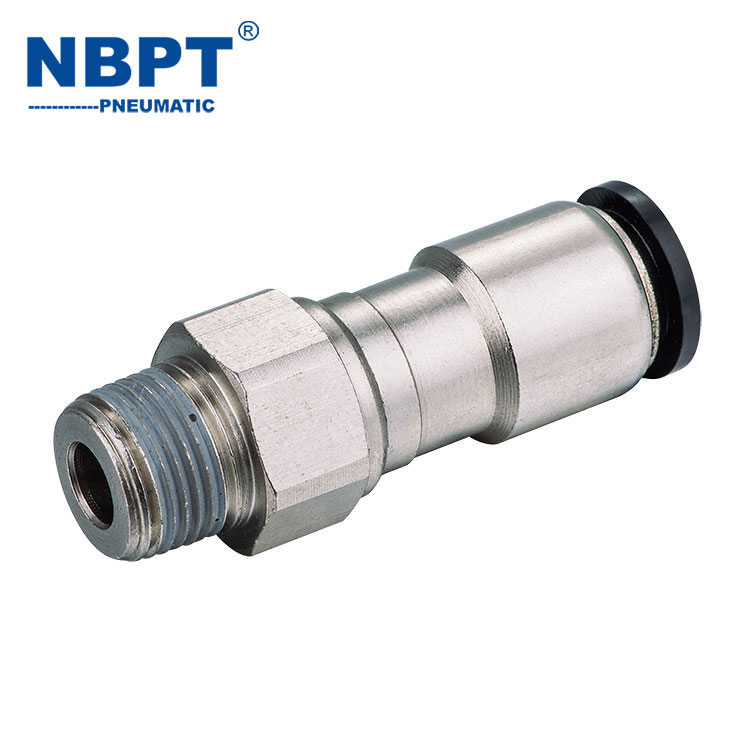 Gyratorius Rectus unus Tactus Velox Iungo Pneumatica Fittings